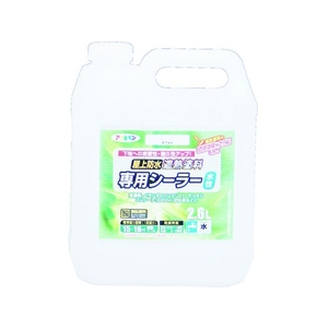 アサヒペン 水性屋上防水遮熱塗料用シーラー2.6L ホワイト FC047HX-4450281-イメージ1