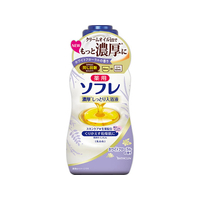 バスクリン ソフレ 濃厚しっとり入浴液 Wフローラル 480mL F184550