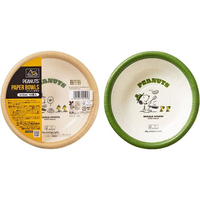 サンナップ アンドスケープ ペーパーボウル スヌーピー 410ml 10個入 FCV2672-P4110ASN