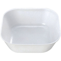 アヅミ産業 プラカップ 白 大 角型 TZ-5 500枚入 FC049LR-5782600