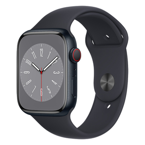 Apple Watch - Apple Watch 8（GPSモデル）- 45mmミッドナイト アルミニウム Amazon.com: Apple Watch Series 8 [GPS + Cellular, 45mm