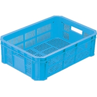 岐阜プラスチック工業 MB型メッシュコンテナーMB-210F 青 FC010GN-5036666
