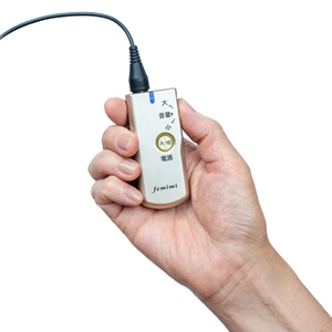 オトモア ポケット型デジタル集音器 femimi シャンパンゴールド VR-M700-N-イメージ2