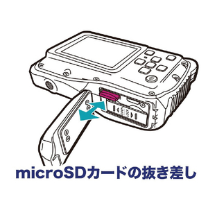 ノア 防水デジタルカメラ Veldo(ヴェルド) イエロー TNWTPCAM01YLW-イメージ8