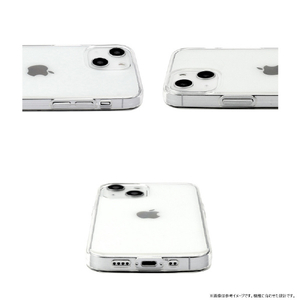 AKAN iPhone 16 Plus用ソフトクリアケース モグモグ ワニ AK27008I16PL-イメージ7