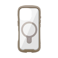Ｈａｍｅｅ iPhone 16 Pro用MAGSYNQ強化ガラスクリアケース IFACE REFLECTION ベージュ 41-980088