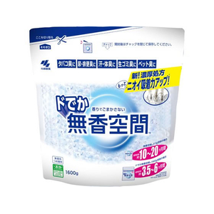 小林製薬 ドでか無香空間 無香料 つめ替用 1600g FC076TH-イメージ1