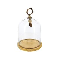 REVOL タッチ ガラスドーム 木台セット 中 650900 FC251LW-7719710