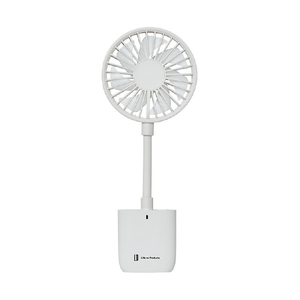 Life on Products スマホも挟める薄型クリップファン リリーホワイト LCAF021-LW Life on Products スマホも挟める薄型クリップファン リリーホワイト LCAF021-LW