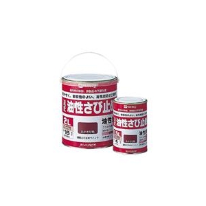カンペハピオ ALESCO　ALESCO　速乾錆止めペイント　0．5L　あかさび色 NO108-05-イメージ1
