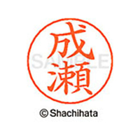 シヤチハタ ネームペン用ネーム シルバー 既製 成瀬 FC47338-X-GPS-1567