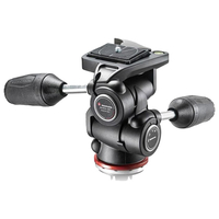 Manfrotto 804ベーシック3ウェイ雲台 クイックリリースプレート付き MH804-3W