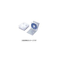 エレコム CD/DVDプラケース/2枚収納/5パック/ホワイト CCD-JSCNW5WH