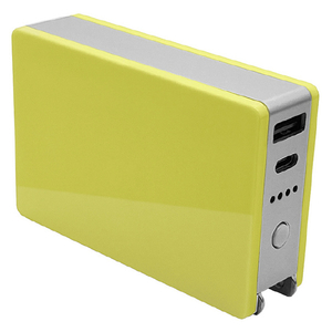 ラスタバナナ Type-C1ポート/USB1ポート AC付リチウム充電器 5000mAh 3A ライムイエロー RLI050AC3A01LY ラスタバナナ Type-C1ポート/USB1ポート AC付リチウム充電器 5000mAh 3A ライムイエロー RLI050AC3A01LY