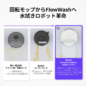 NARWAL ロボットクリーナー Narwal Flow YJCC026 シルバー YJCC026-イメージ4
