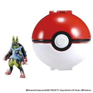 タカラトミー ポケットモンスター モンコレ ポケデルゼ 黄色いメガルカリオ(モンスターボール) ﾓﾝｺﾚﾎﾟｹﾃﾞﾙｾﾞｷｲﾛｲﾒｶﾞﾙｶﾘｵ-イメージ1