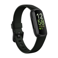 Fitbit フィットネストラッカー L/Sサイズ Inspire 3 ミッドナイトゼン/ブラック FB424BKBKFRCJK