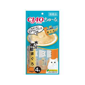 いなば CIAO ちゅーる 水分補給まぐろ 14g×4P F337607-イメージ1
