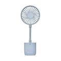 Life on Products スマホも挟める薄型クリップファン スモーキーブルー LCAF021-SB