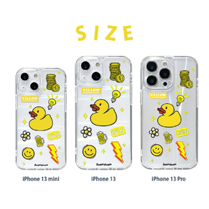 BOOGIE WOOGIE iPhone 13 Pro用オーロラケース Yellow BW22009I13PYL-イメージ14