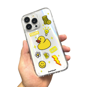 BOOGIE WOOGIE iPhone 13 Pro用オーロラケース Yellow BW22009I13PYL-イメージ3