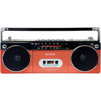 aiwa ラジオカセットプレーヤー GAA4-RCP0002-RD