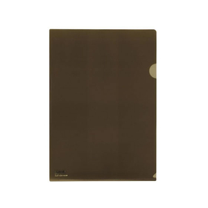 リヒトラブ カラークリヤーホルダー A4 茶 FC40157-F78-9-イメージ1