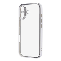 レイ・アウト iPhone 17用ソフトケース 精密設計 フレームメッキ / シルバー RT-P52PFC2/SVM