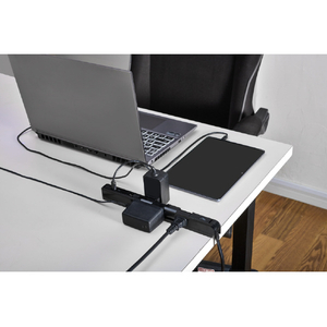 エルパ スリム回転USBタップ 4個口2ポート PD対応 2m ブラック WB-RSL4222SUCBK-イメージ8