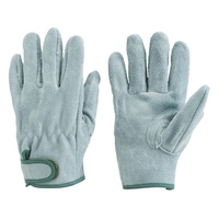 トラスコ中山 オイル加工革手袋 マジック式 Mサイズ FC147FC-8364793