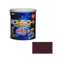 アサヒペン 水性スーパーコート 1.6L ブラウン FC597NV