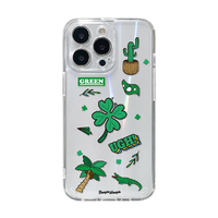BOOGIE WOOGIE iPhone 13 Pro用オーロラケース Green BW22010I13PGN