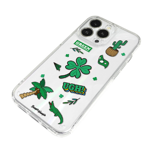 BOOGIE WOOGIE iPhone 13 Pro用オーロラケース Green BW22010I13PGN-イメージ2