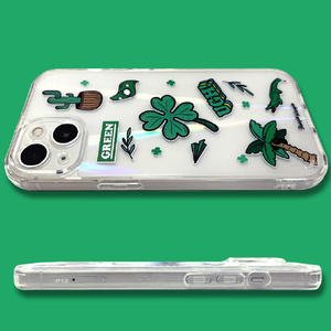 BOOGIE WOOGIE iPhone 13 Pro用オーロラケース Green BW22010I13PGN-イメージ9