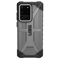 ＵＡＧ Galaxy S20 Ultra用ケース クリアカラー 耐衝撃 PLASMA アッシュ UAG-GLXS20ULT-AS
