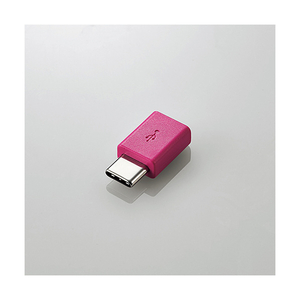 エレコム USB2.0変換アダプタ(Type-C-micro-B) ピンク MPA-MBFCMADNPN エレコム USB2.0変換アダプタ(Type-C-micro-B) ピンク MPA-MBFCMADNPN