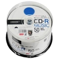 磁気研究所 音楽用CD-R  700MB 1-48倍速対応 インクジェットプリンタ対応 50枚入り TYシリーズ TYCR80YMP50SP