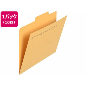 プラス 個別フォルダー A5ヨコ イエロー FL-066IF 10枚 FCT6428-87-457FL-066IF-イメージ1