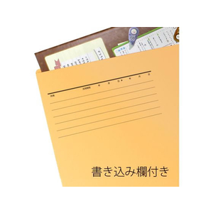 プラス 個別フォルダー A5ヨコ イエロー FL-066IF 10枚 FCT6428-87-457FL-066IF-イメージ6