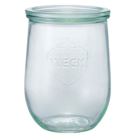 マークスインターナショナル Tulip Shape 1000ml WECK WECKｷﾔﾆｽﾀWE745