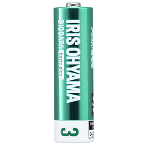 アイリスオーヤマ アルカリ乾電池単3形 12本パック BIGCAPA basic+ LR6BBP/12S-イメージ2
