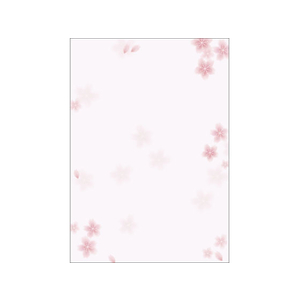 タカ印 和柄用紙 和ごころ 桜 100枚 FC25447-4-1905-イメージ1