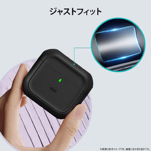 ESR AirPods Pro 3 ORBIT MagSafe対応ハイブリッドケース ホワイト ES28010APP3-イメージ9