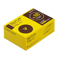コクヨ ゴムバンド No.18 内径44mm 580本 10個 FC02688-ｺﾑ-18N