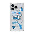 BOOGIE WOOGIE iPhone 13 Pro用オーロラケース Blue BW22011I13PBL