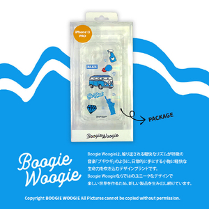 BOOGIE WOOGIE iPhone 13 Pro用オーロラケース Blue BW22011I13PBL-イメージ15