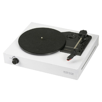 オーム電機 DIYレコードプレーヤー 組立式 AudioComm RDP-B450N