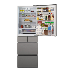 パナソニック 【右開き】410L 5ドア冷蔵庫 シルバー NR-E41RY2-S-イメージ2