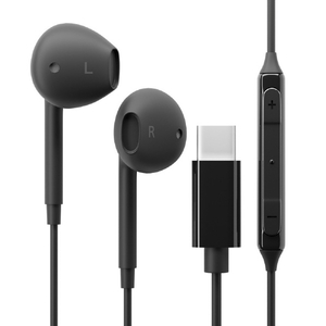 PGA USB Type-C ステレオイヤフォン ブラック PG-SEIE2BK1 PGA USB Type-C ステレオイヤフォン ブラック PG-SEIE2BK1