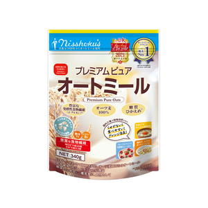 日本食品製造 プレミアムピュアオートミール 340g F356514011176-イメージ1